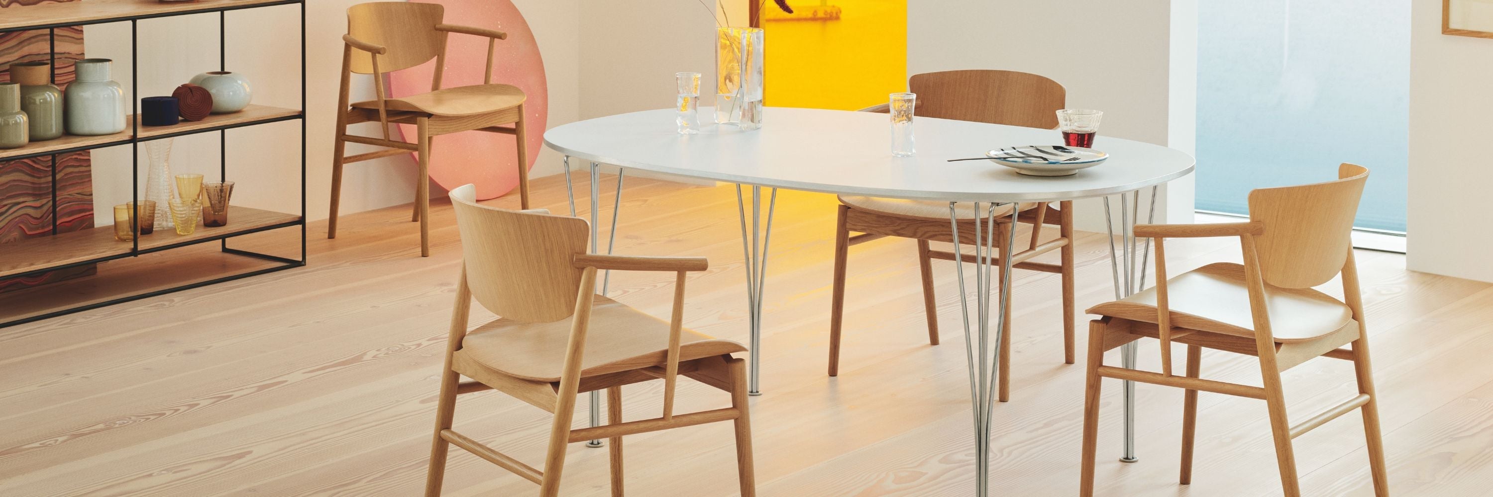 Fritz Hansen Superellipse Dining Table