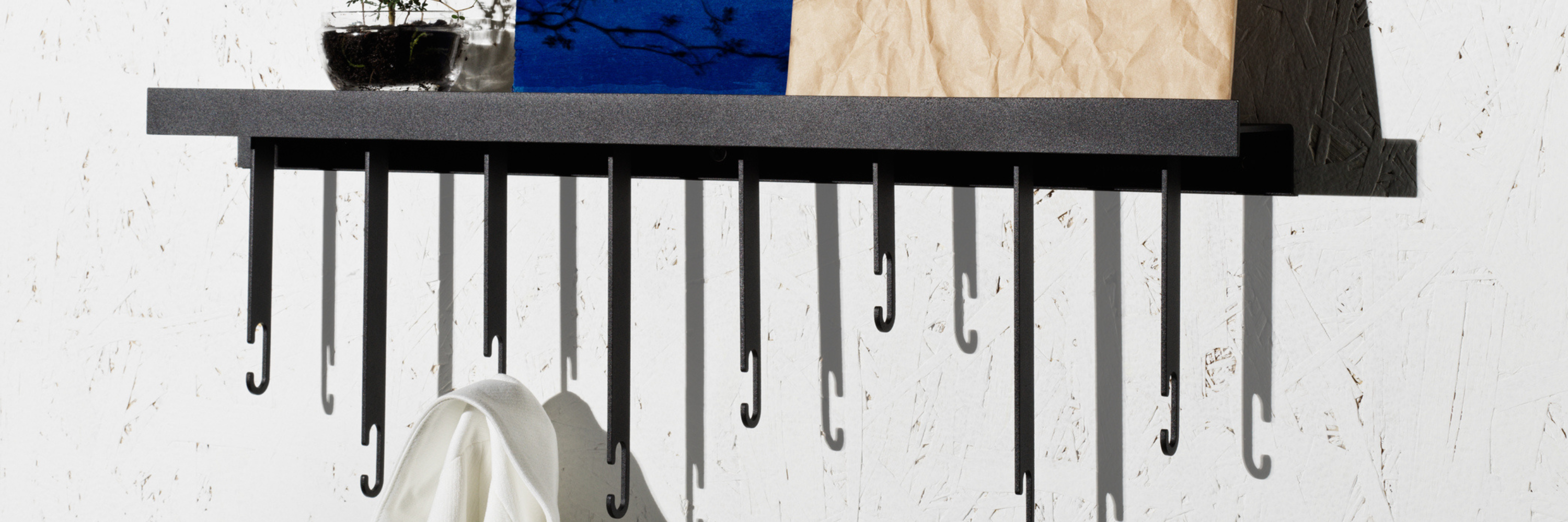 Wall Shelves and Hooks