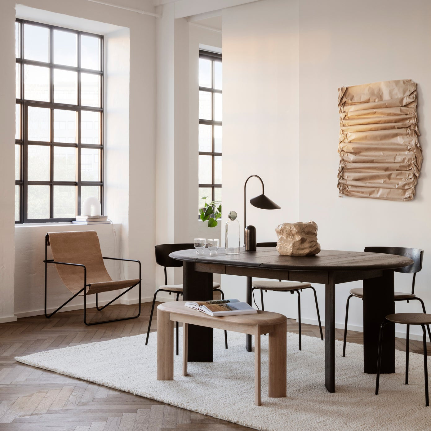 Desert Lounge Chair - Black