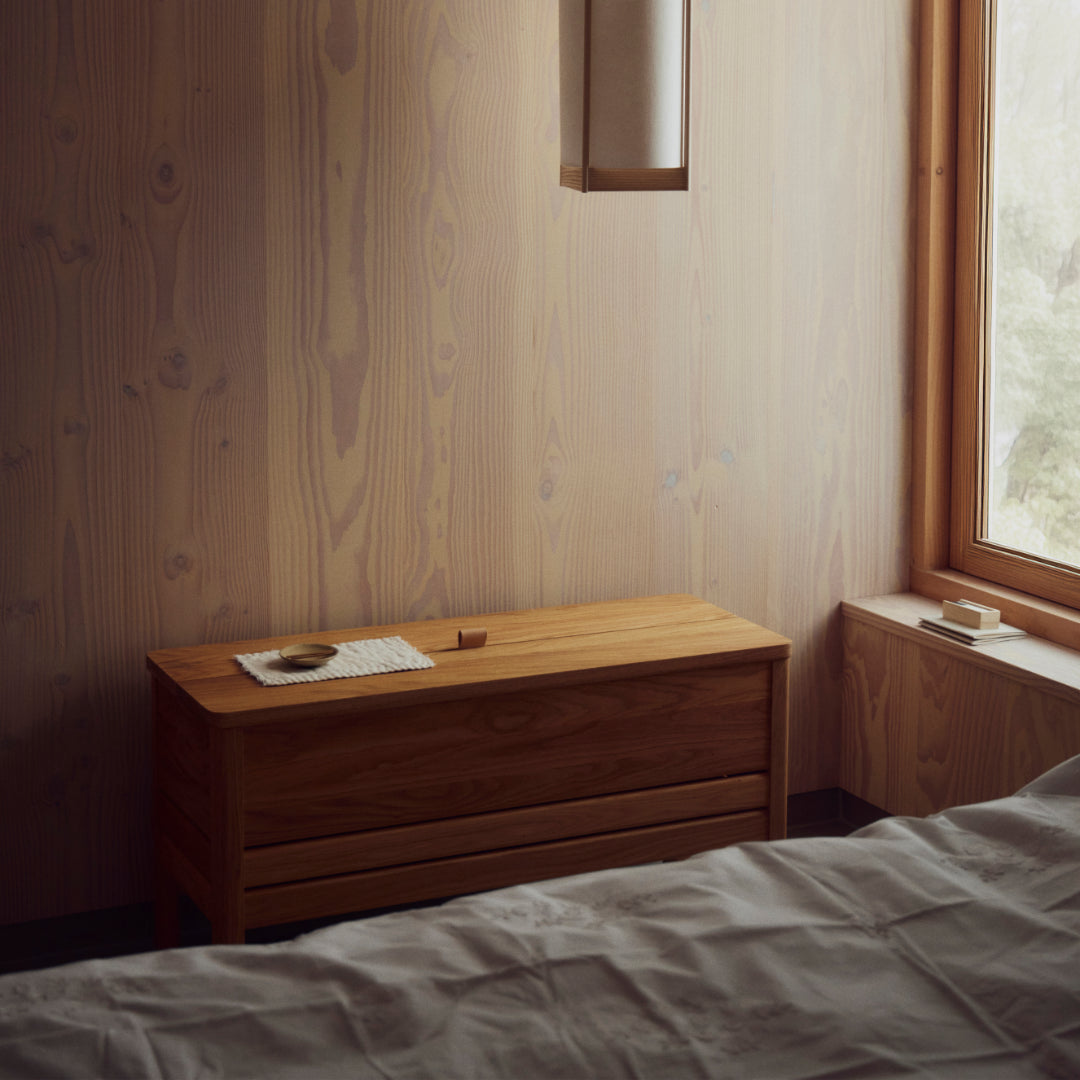 Form and Refine A Line Storage Bench - Medium - Batten Home