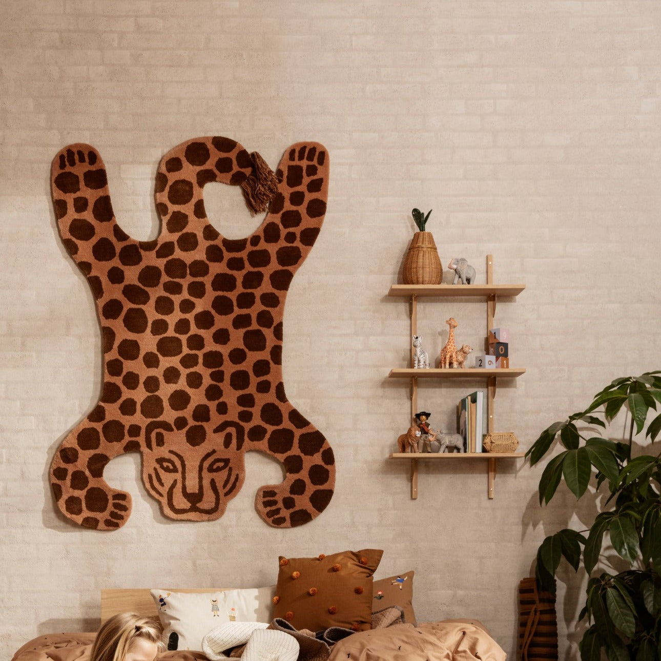 Safari Tufted Rug - Leopard