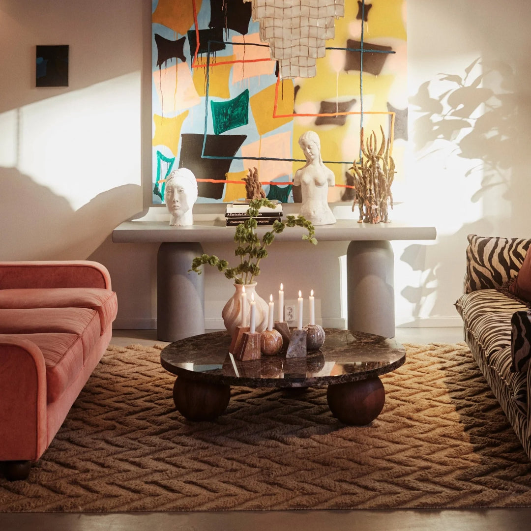 Sphere Round Sofa Table