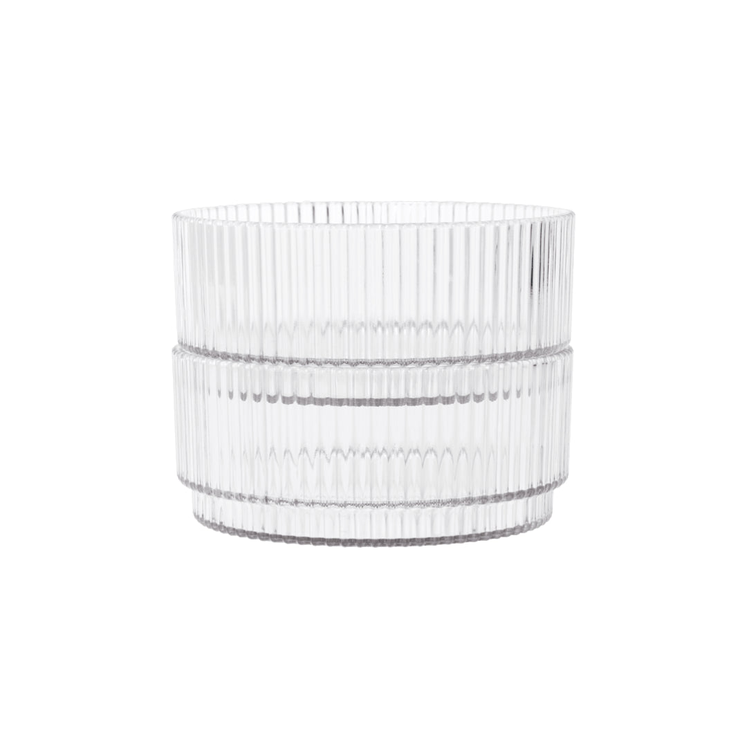 Ferm Living Ripple Kids Bowls - Set of 2 - Clear - Batten Home