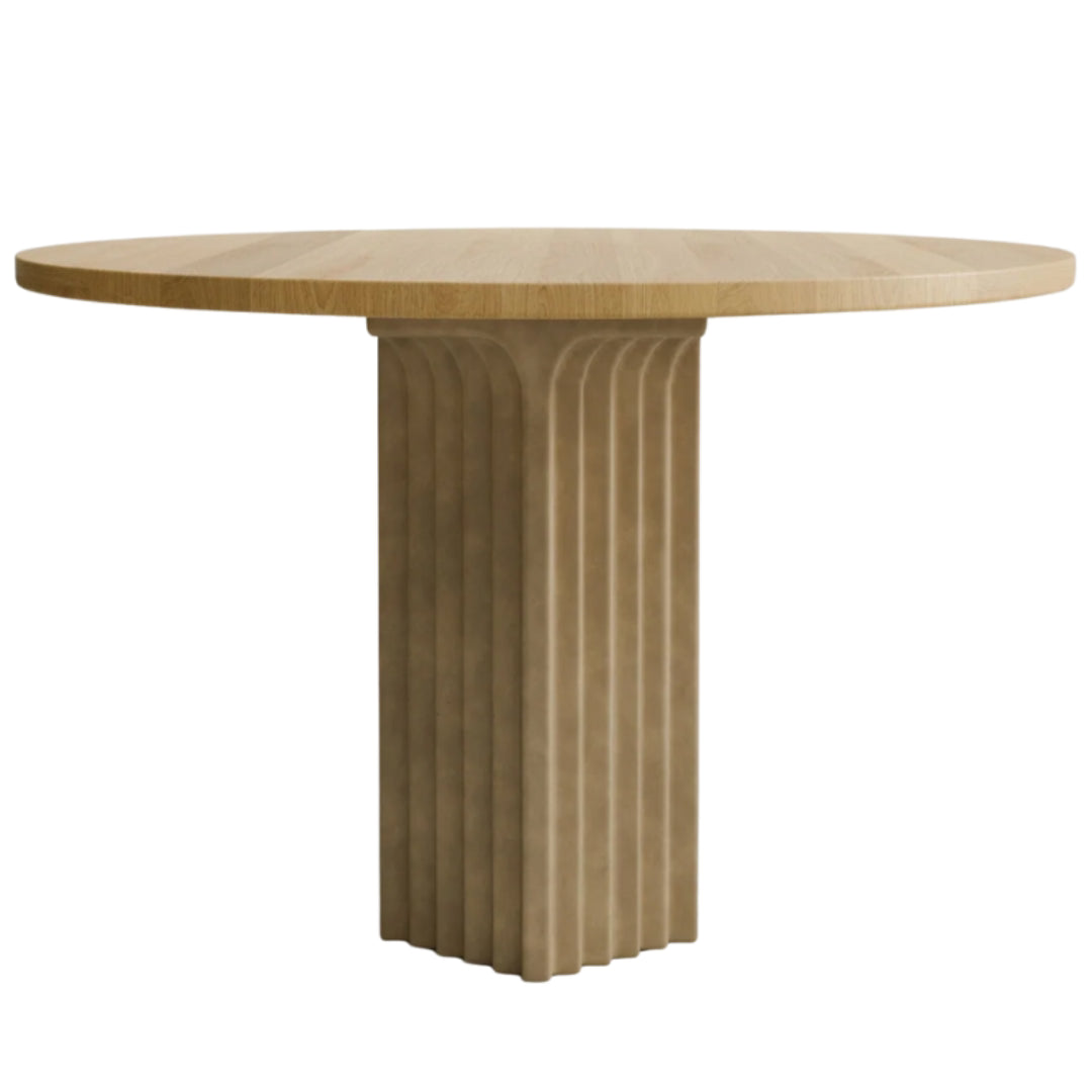 Arc Dining Table - Natural Oak