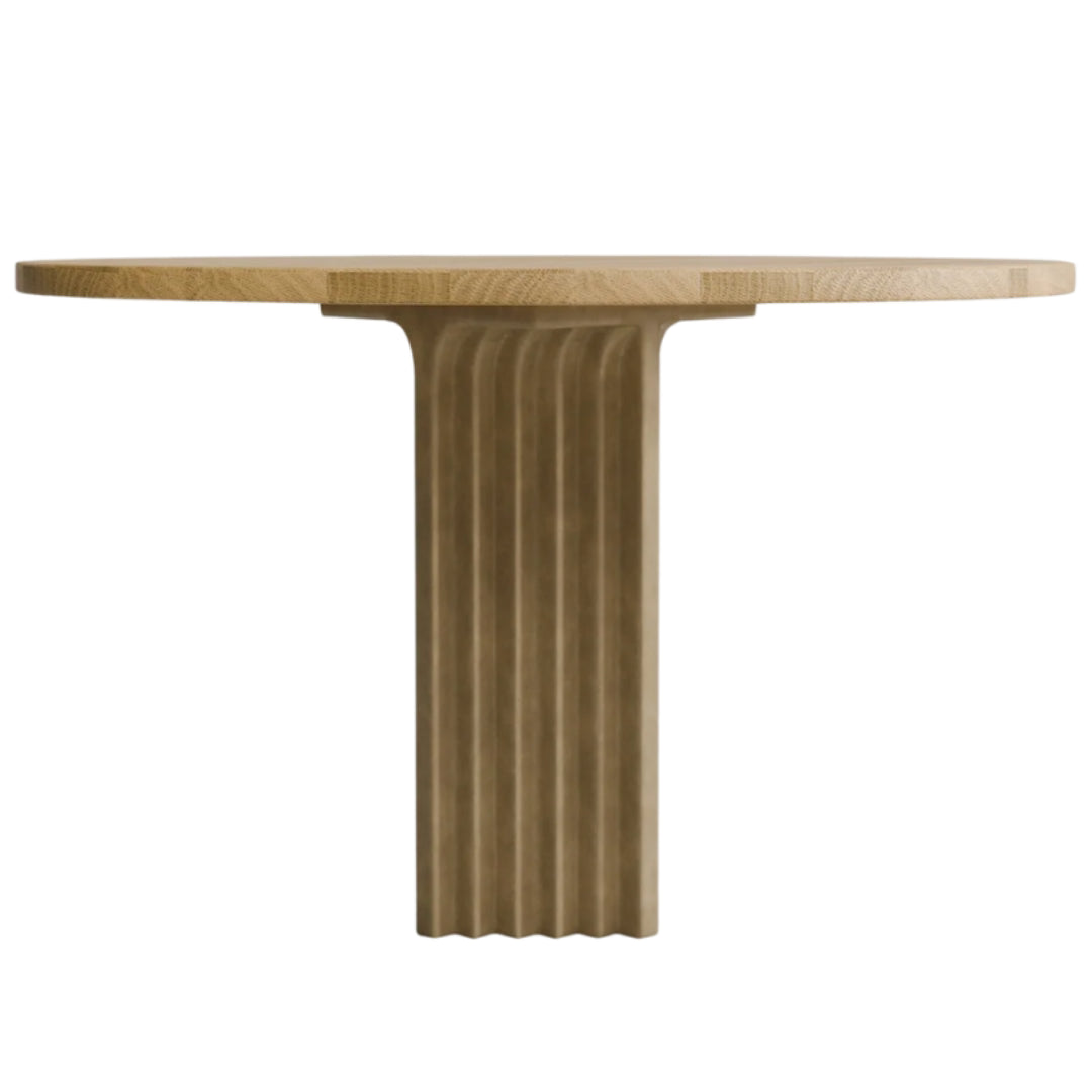 Arc Dining Table - Natural Oak
