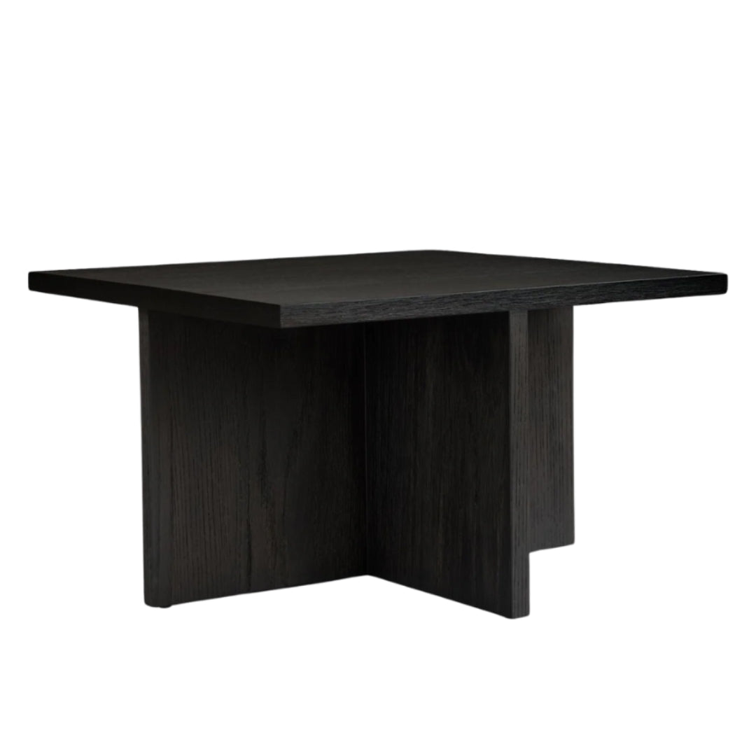 Brutus Coffee Table - Coffee Black Oak