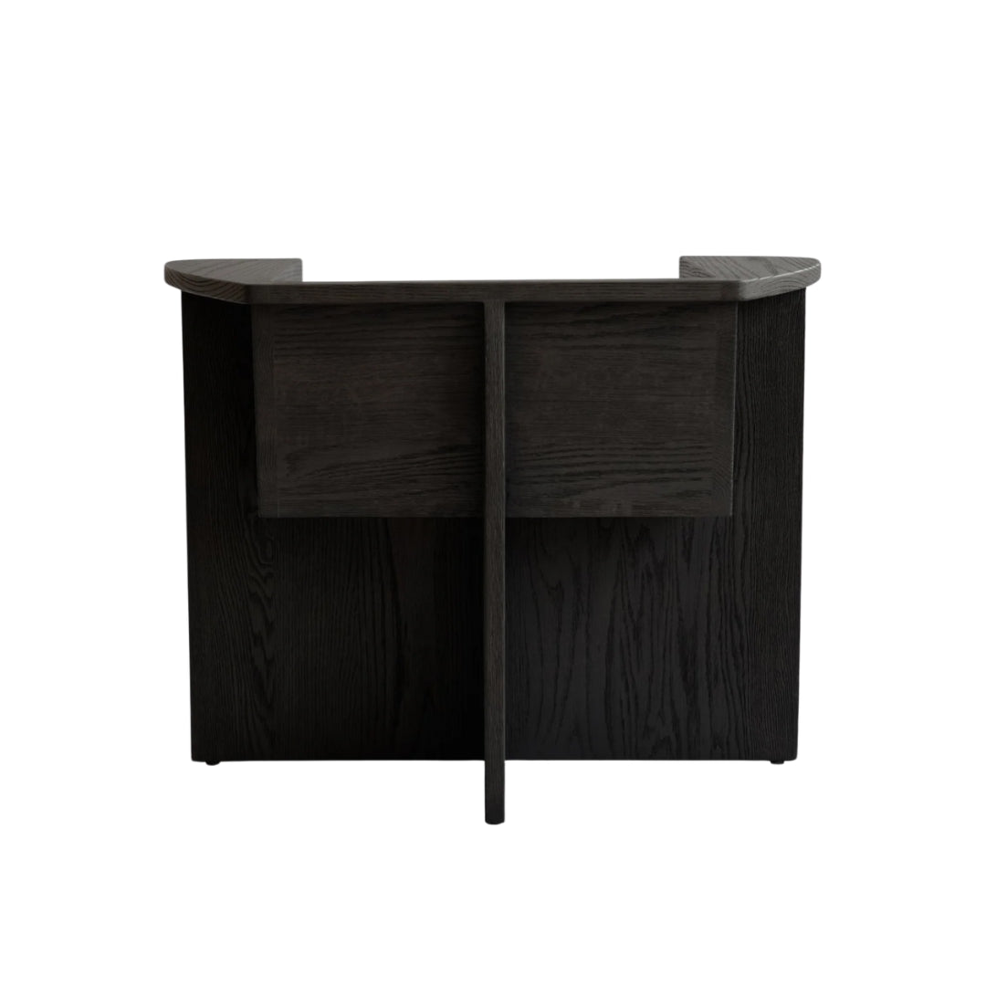 Brutus Lounge Chair - Coffee Black Oak