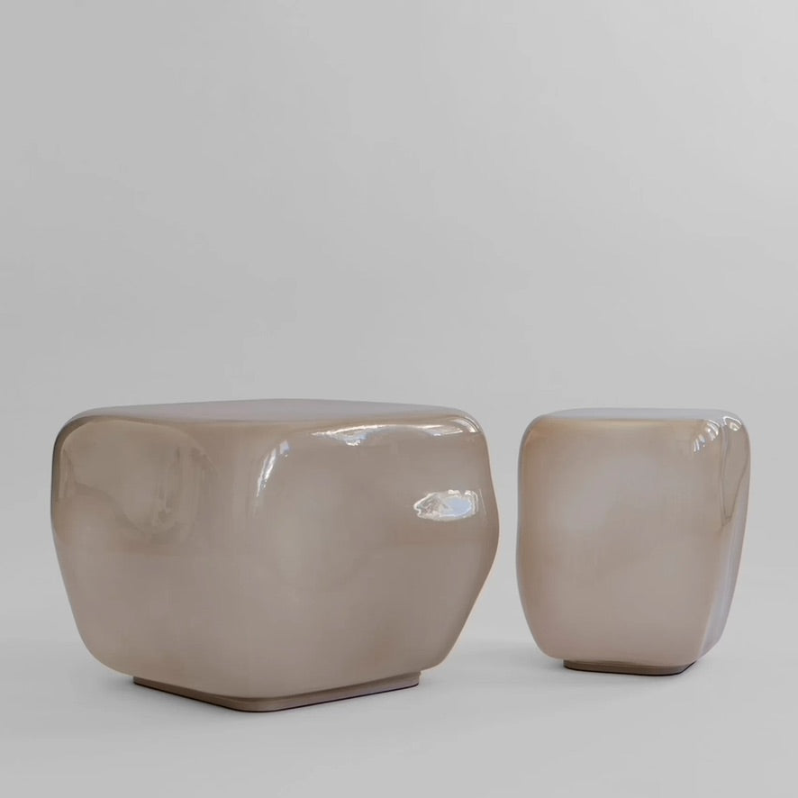 Ishi Coffee Table, Mini - Glass