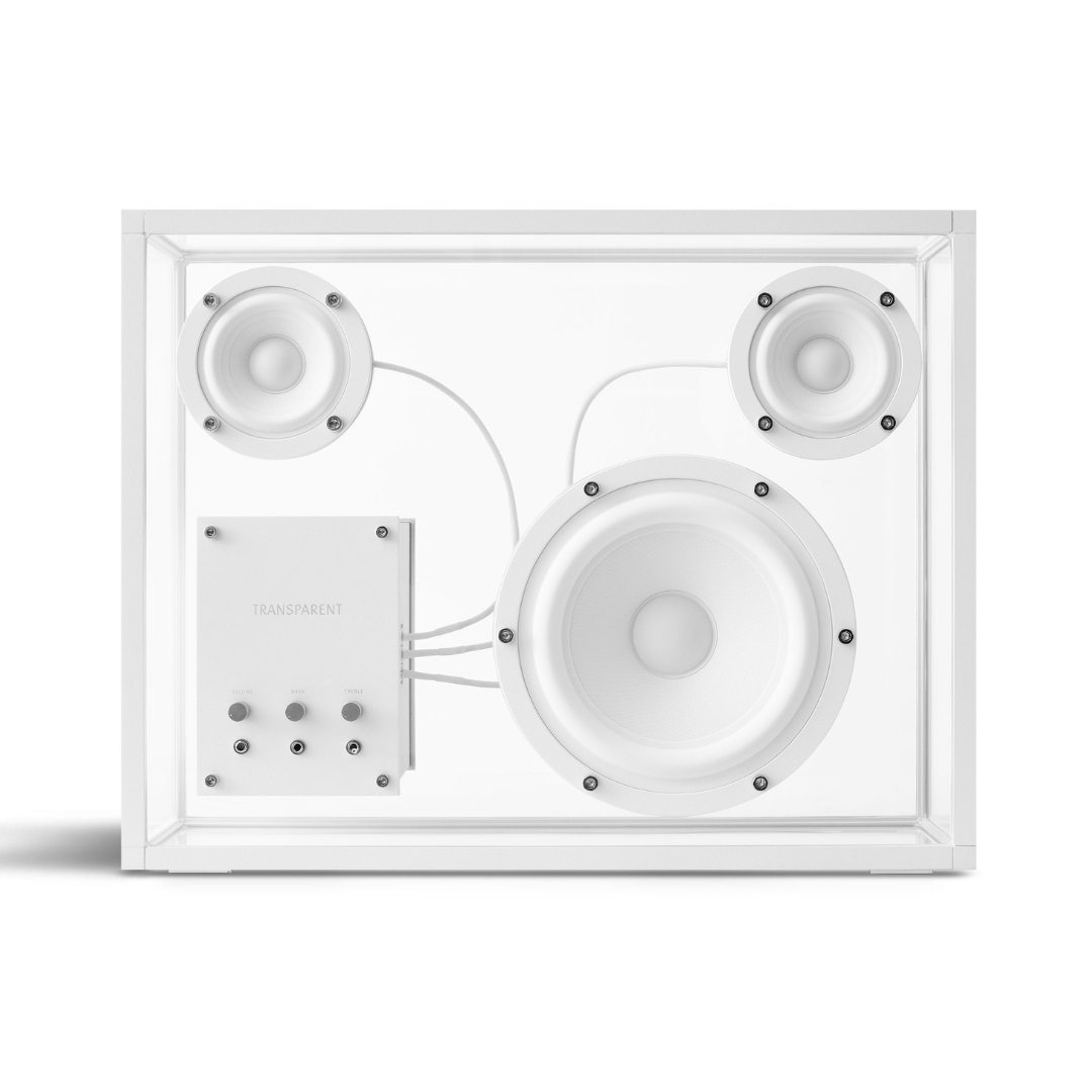 Transparent Speaker - White