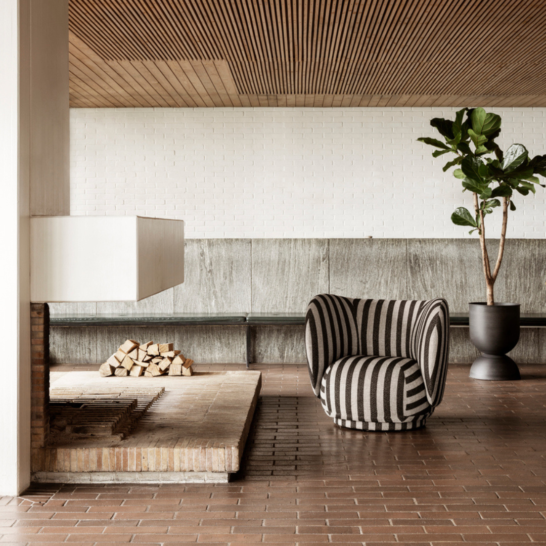 Rico Lounge Chair - Bouclé Sand