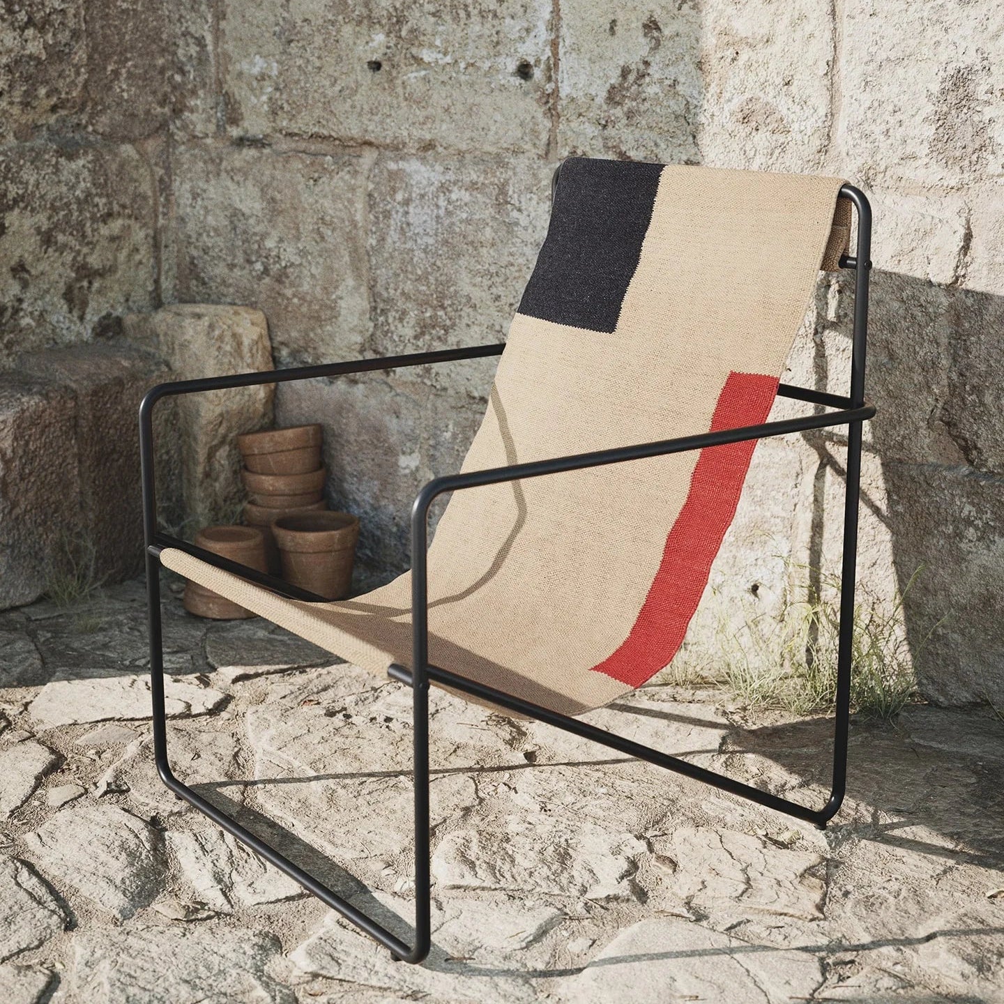 Desert Lounge Chair - Black