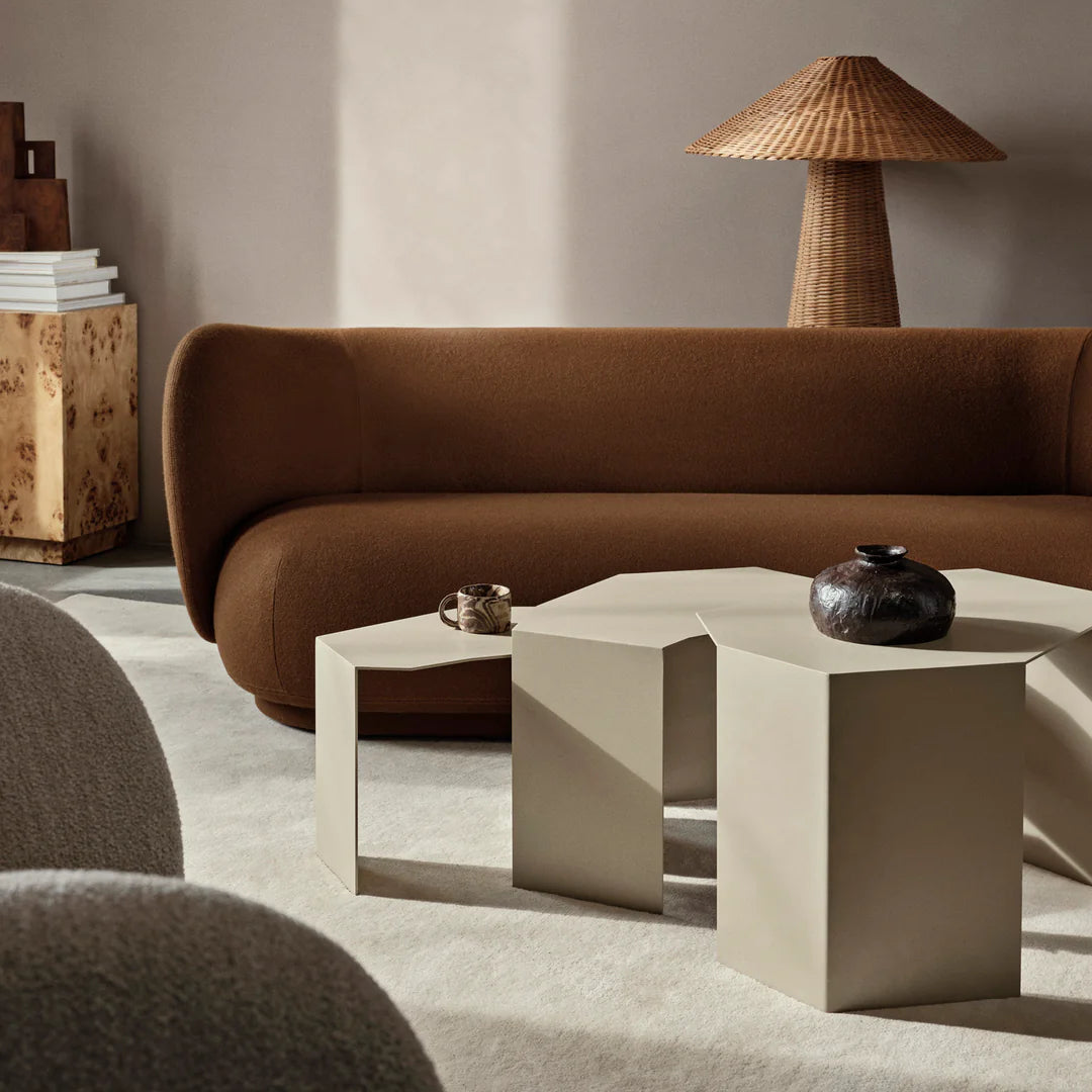 Rico 3-Seater Sofa - Tonus - Sugar Kelp