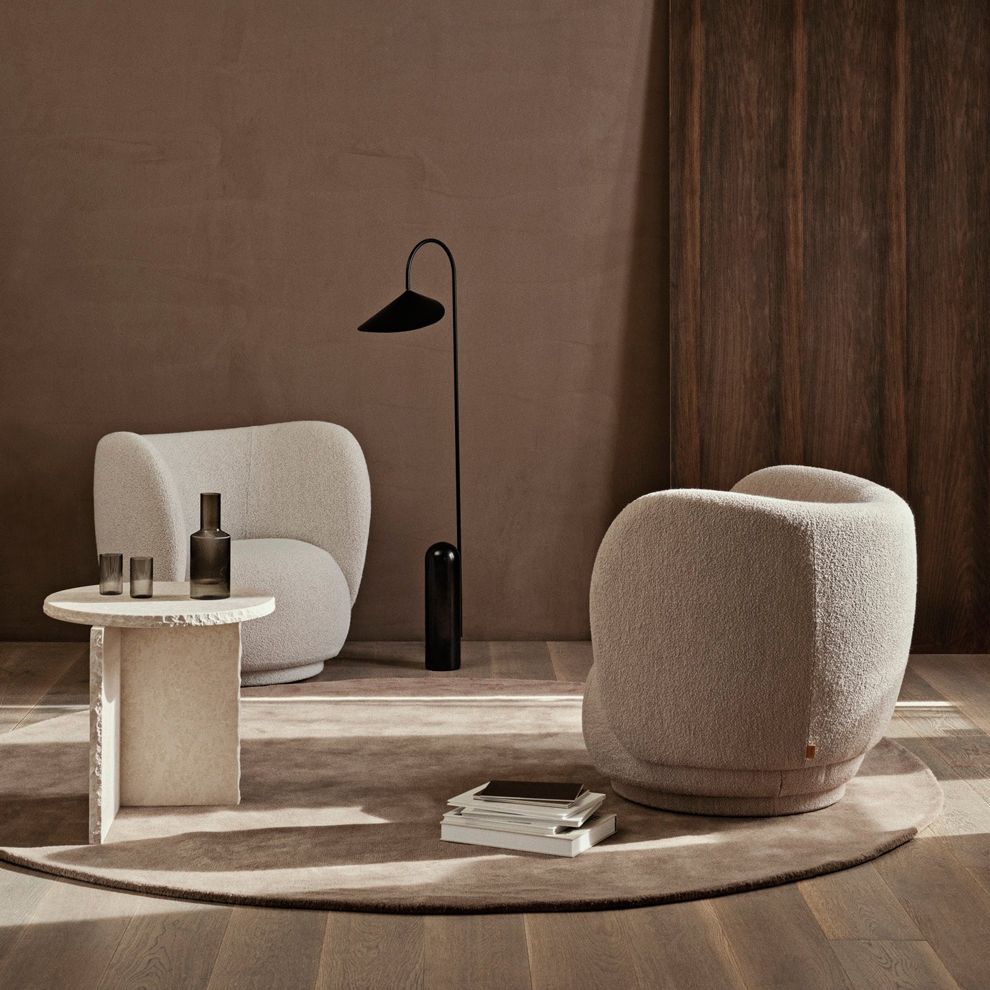Stille Tufted Rug - Ø240