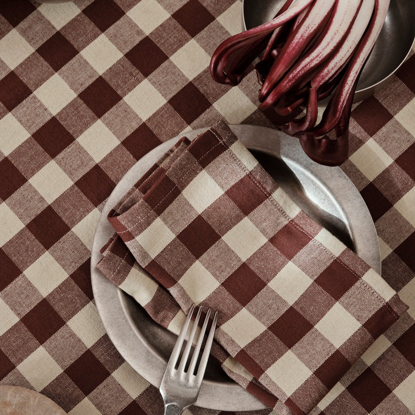 Bothy Check Table Cloth