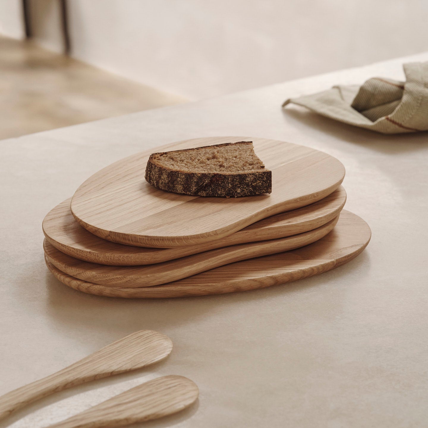 Cairn Butter Boards - Set of 4 - Oak