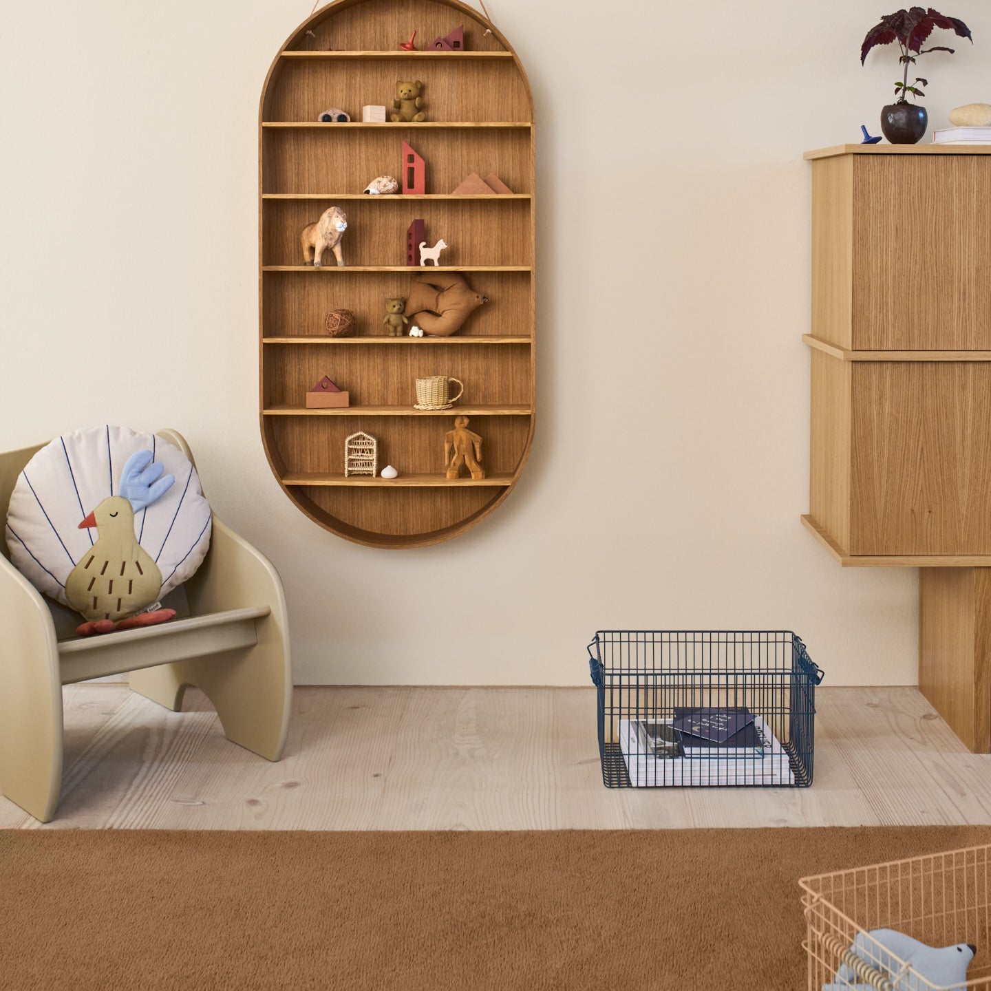 Cala Stackable Baskets - Set of 2 - Batten Home