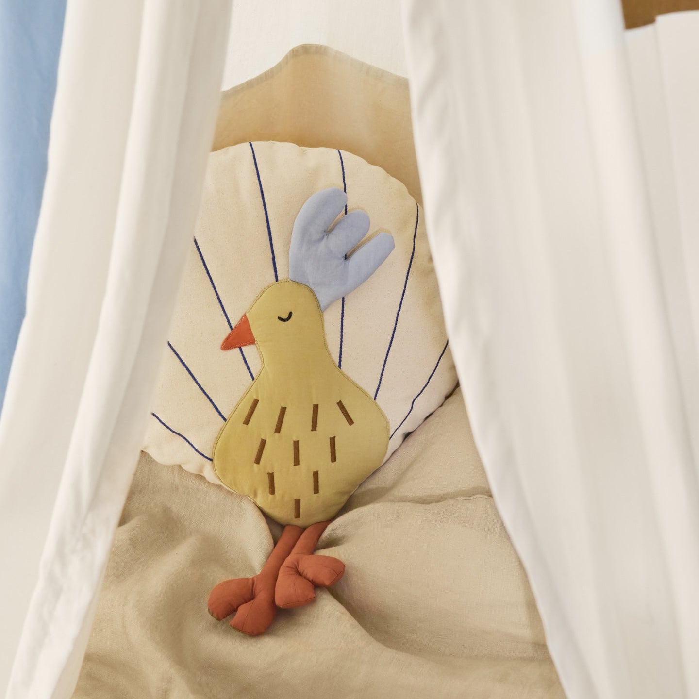 Peacock Cushion - Batten Home