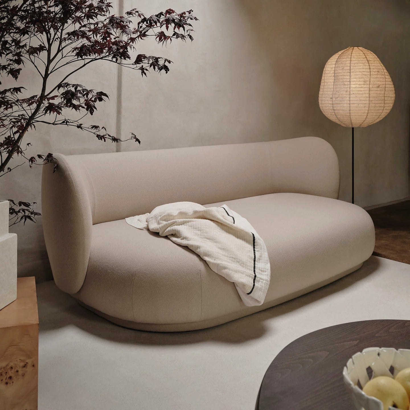 Rico Lounger Sofa - Tonus - Off-White
