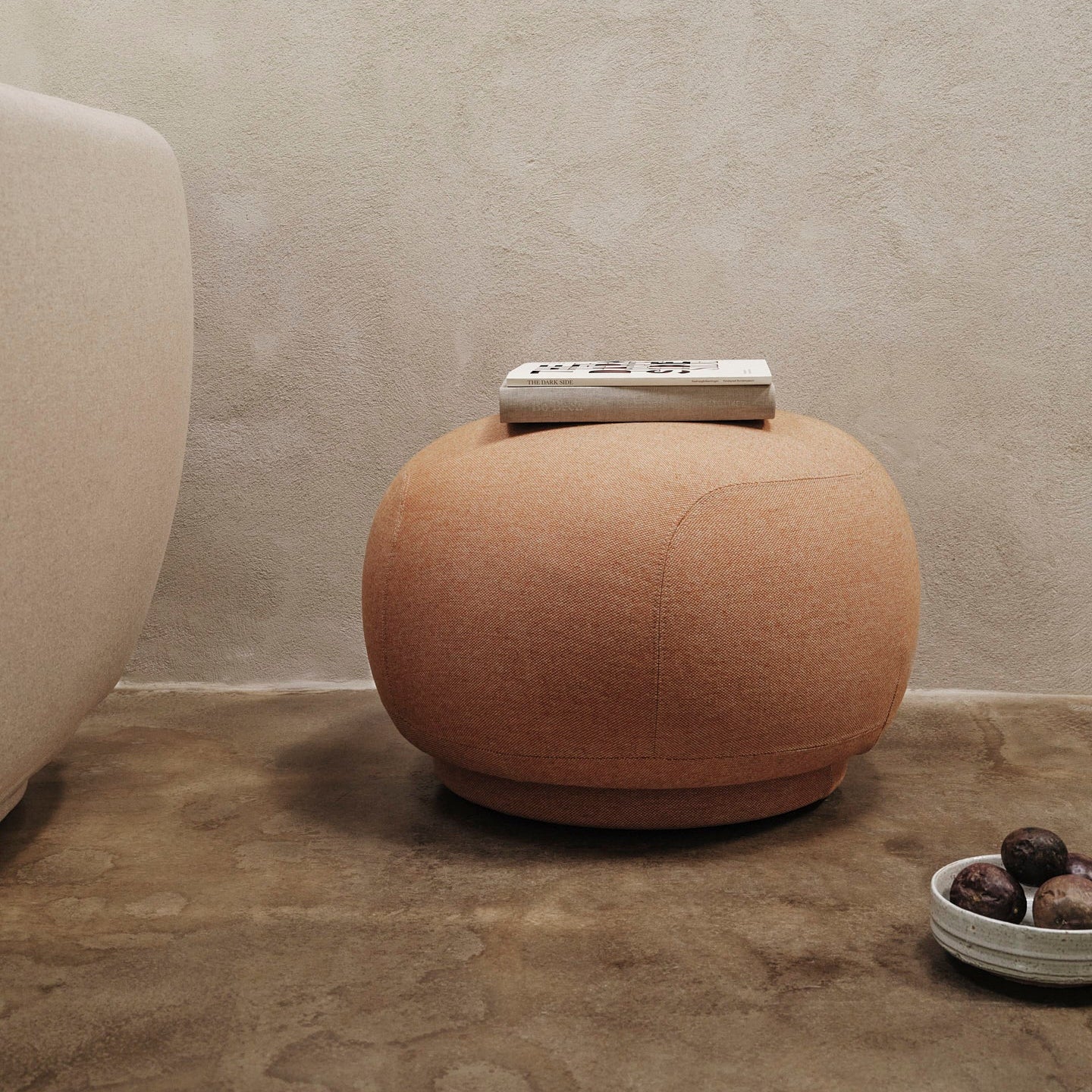 Rico Pouf - Main Line Flax - Ochre