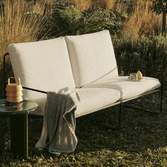 Desert 2-Seater - Black - Pure Bouclé