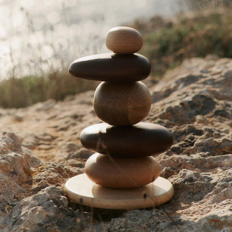 Pebble Stacking Blocks