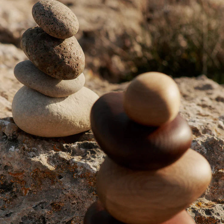 Pebble Stacking Blocks