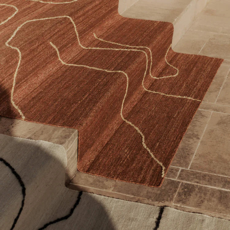 Gesso Jute Rug