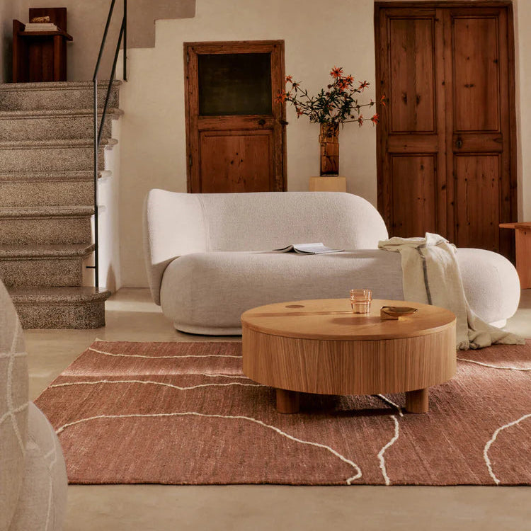 Gesso Jute Rug