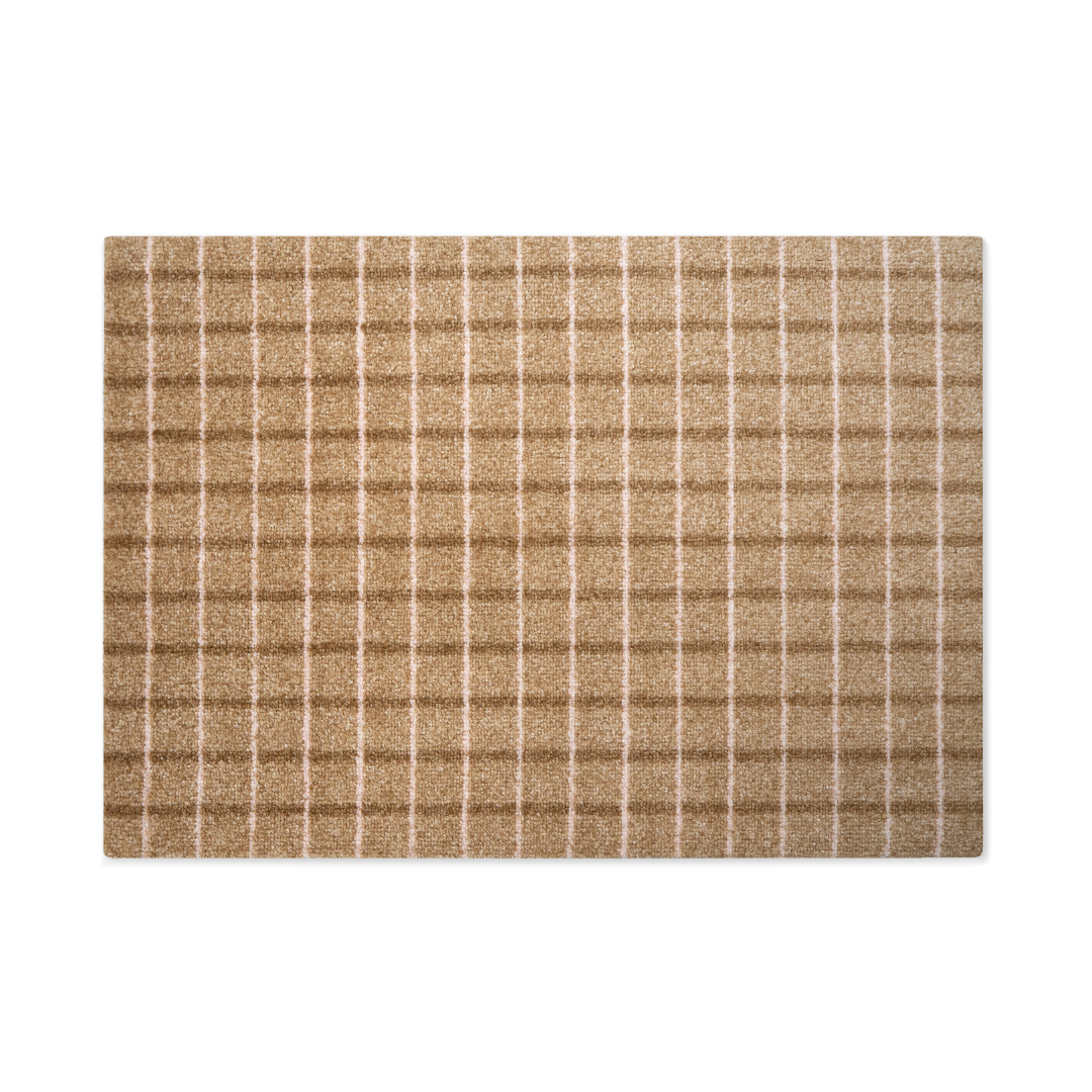 Grid Floor Mat - Chocolate Strawberry