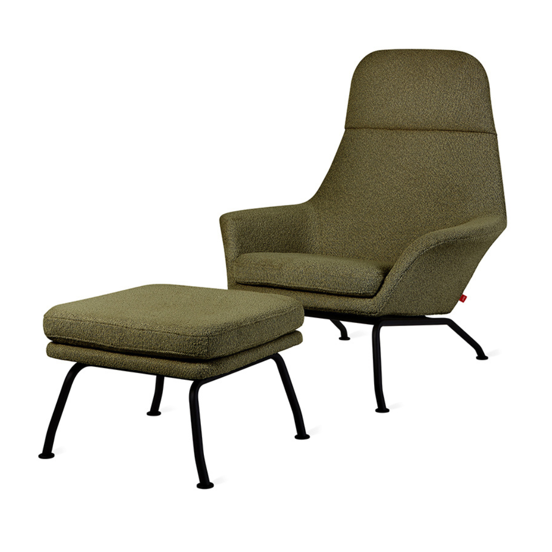 Tallinn Chair and Ottoman