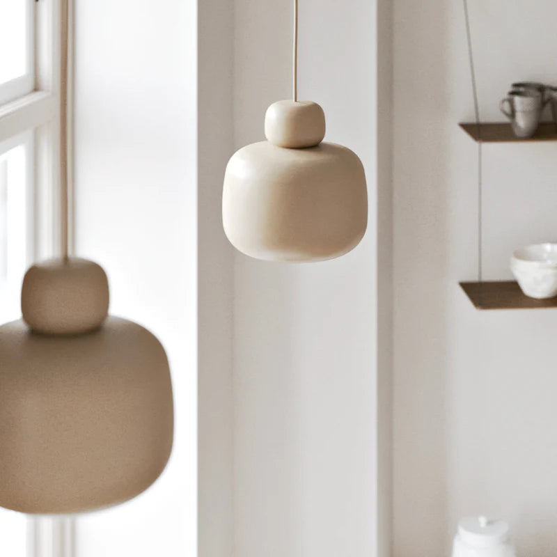 Stone Pendant Lamp Large
