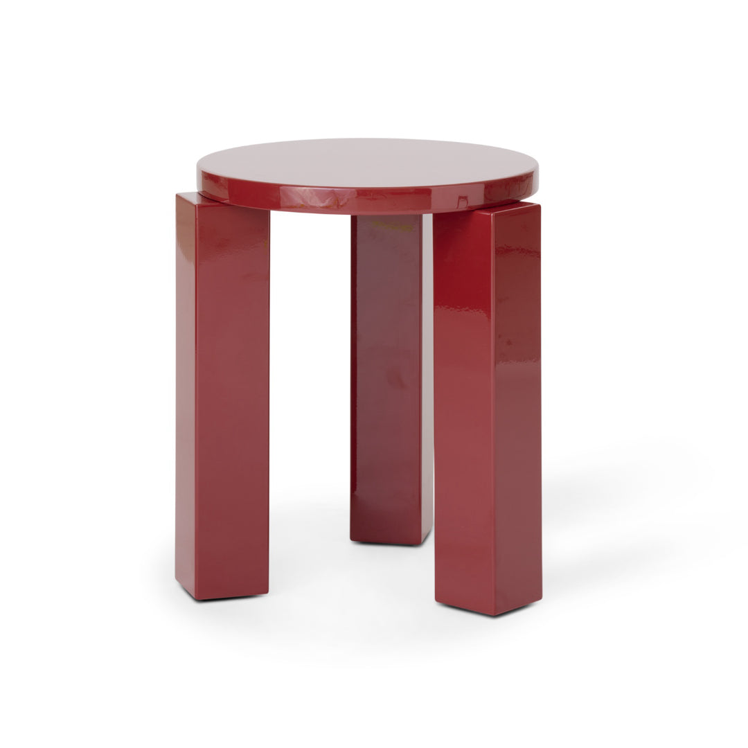 New Works Atlas Stool Round, Lacquered | Batten Home