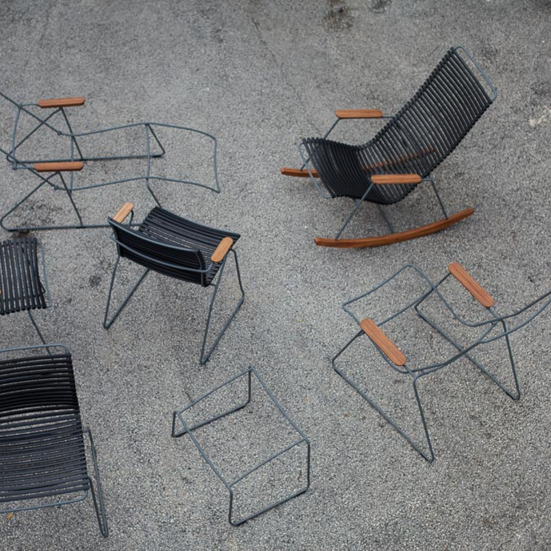 CLICK Outdoor Dining Chair - Tall Back - Batten Home