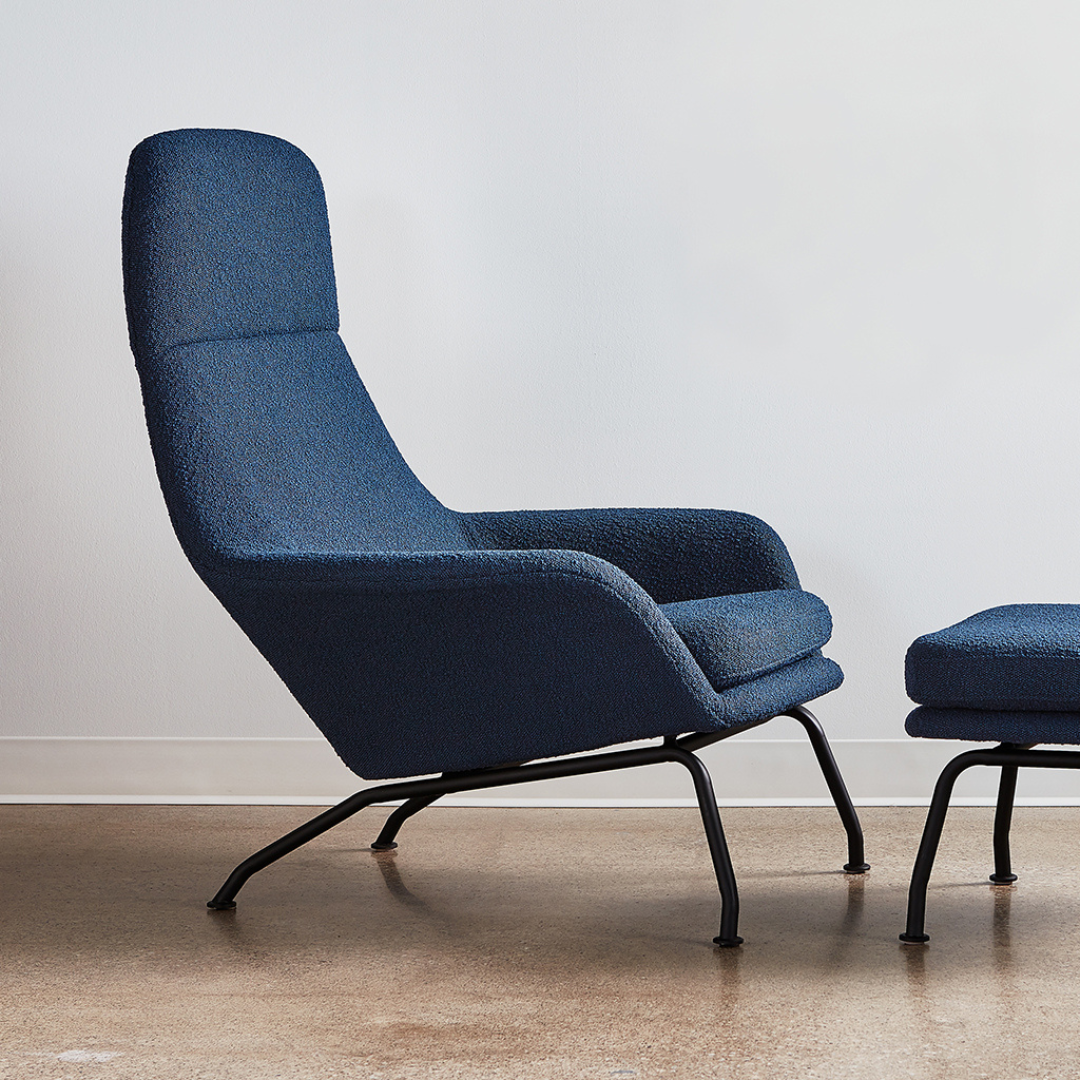 Tallinn Chair and Ottoman