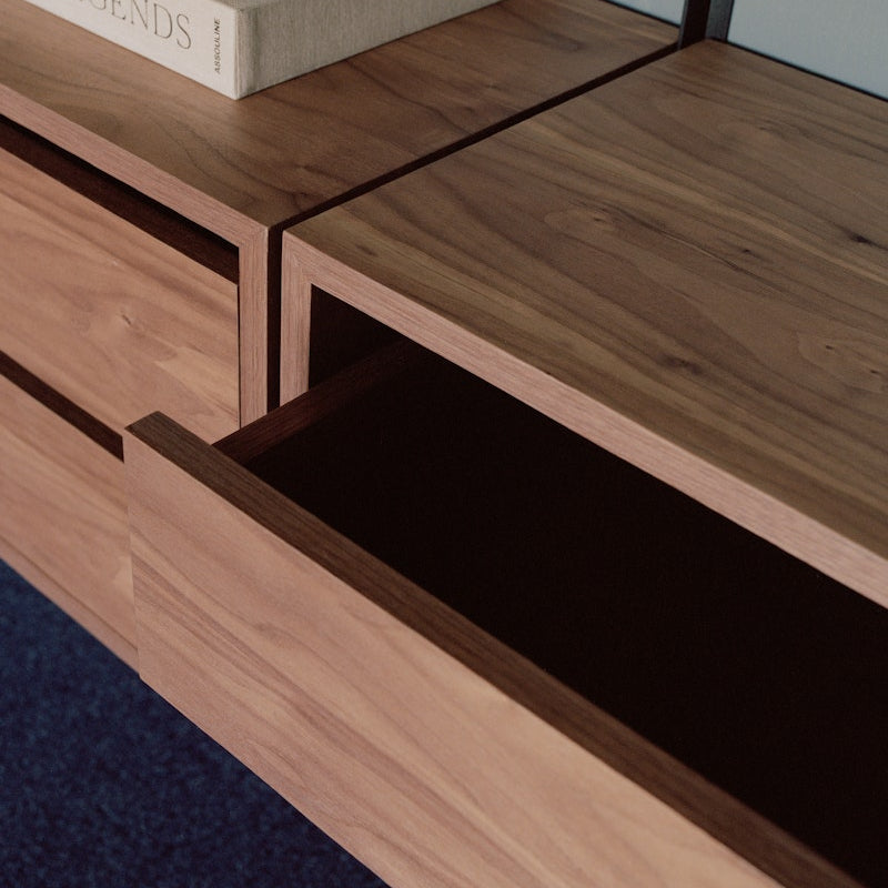 New Works Cabinet Low w. Drawers