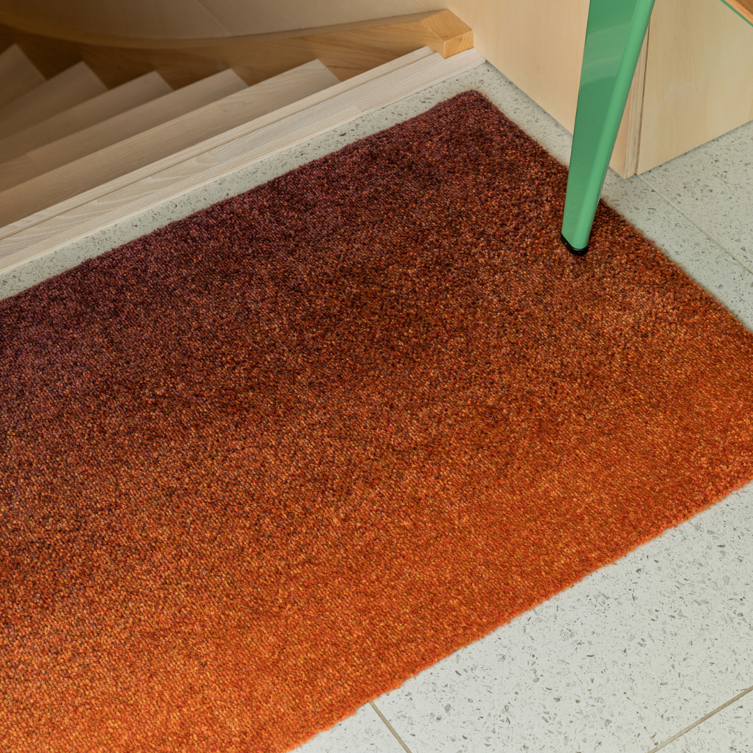 Dis Floor Mat - Rust