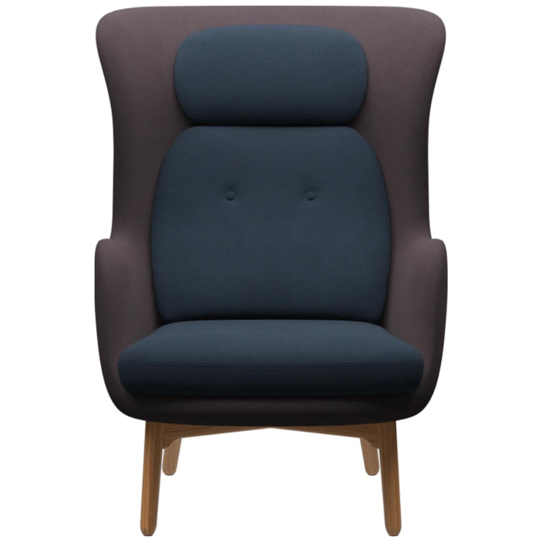 Ro Lounge Chair - Oak Base