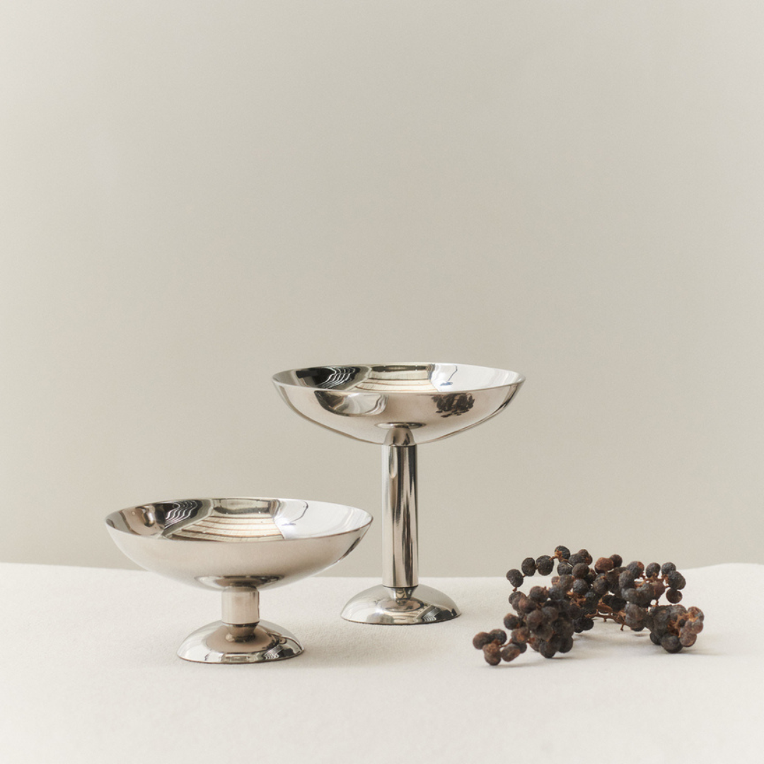 Metal Champagne Coupe