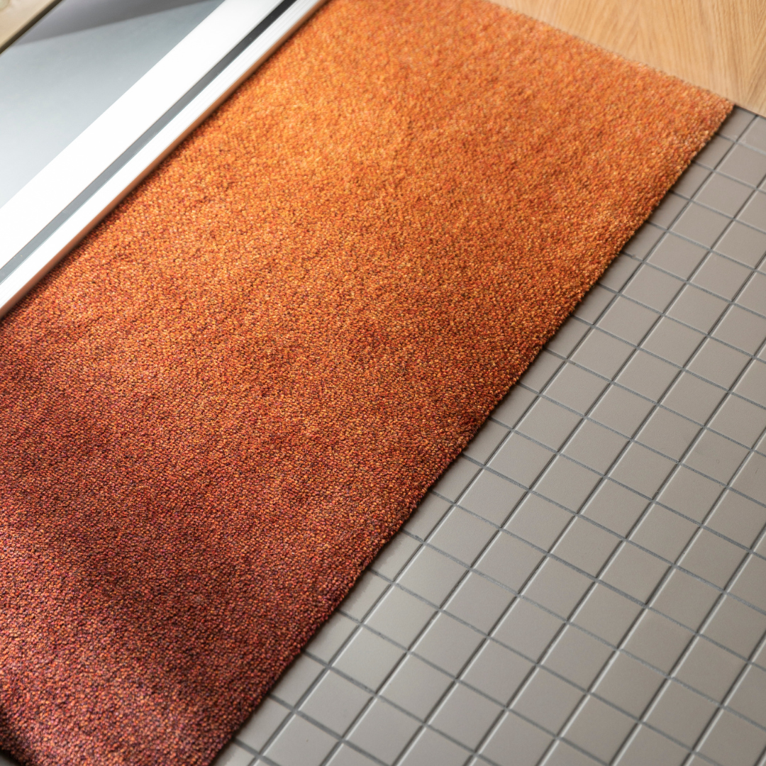 Dis Floor Mat - Rust