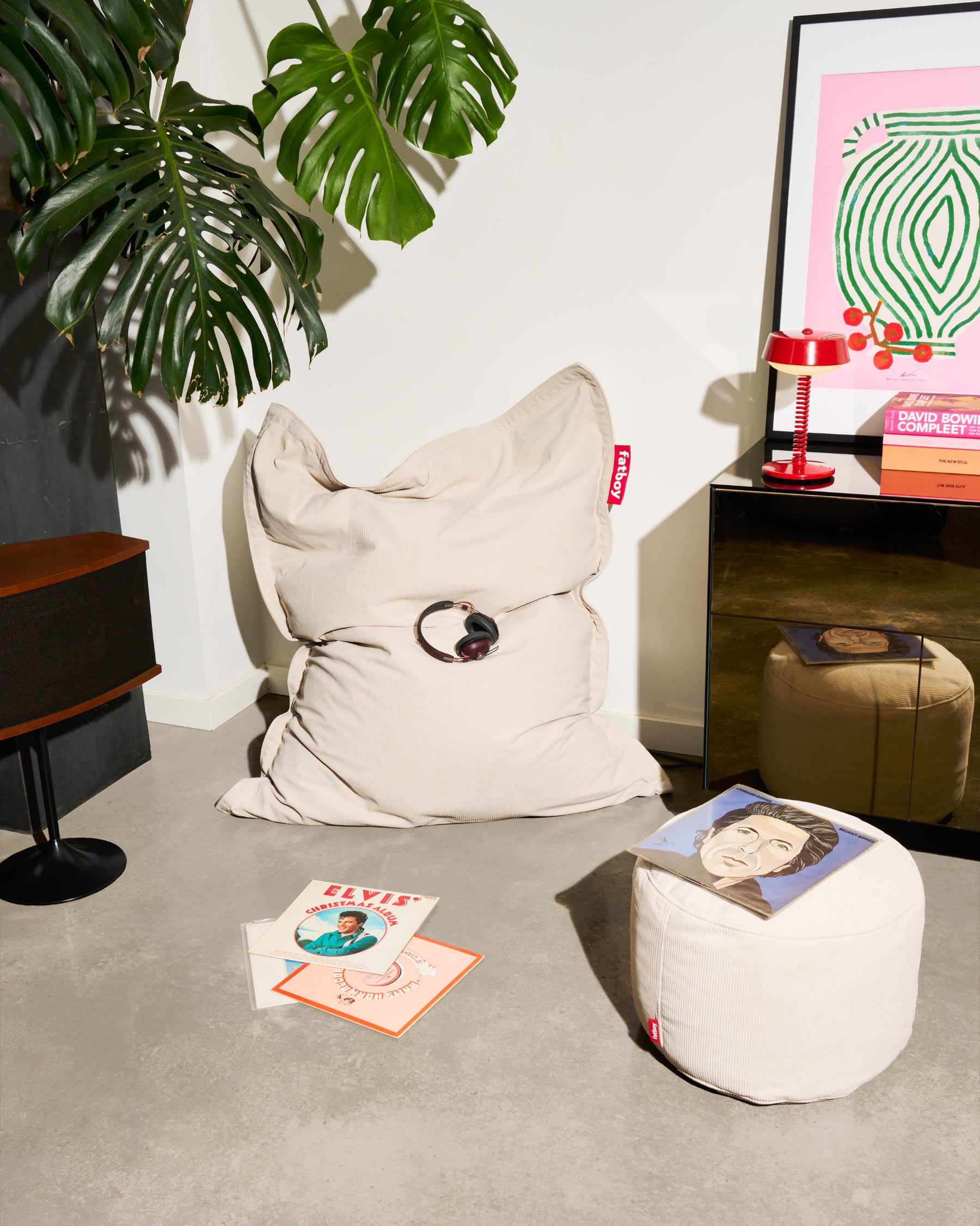 Original Slim Recycled Cord Bean Bag Chair