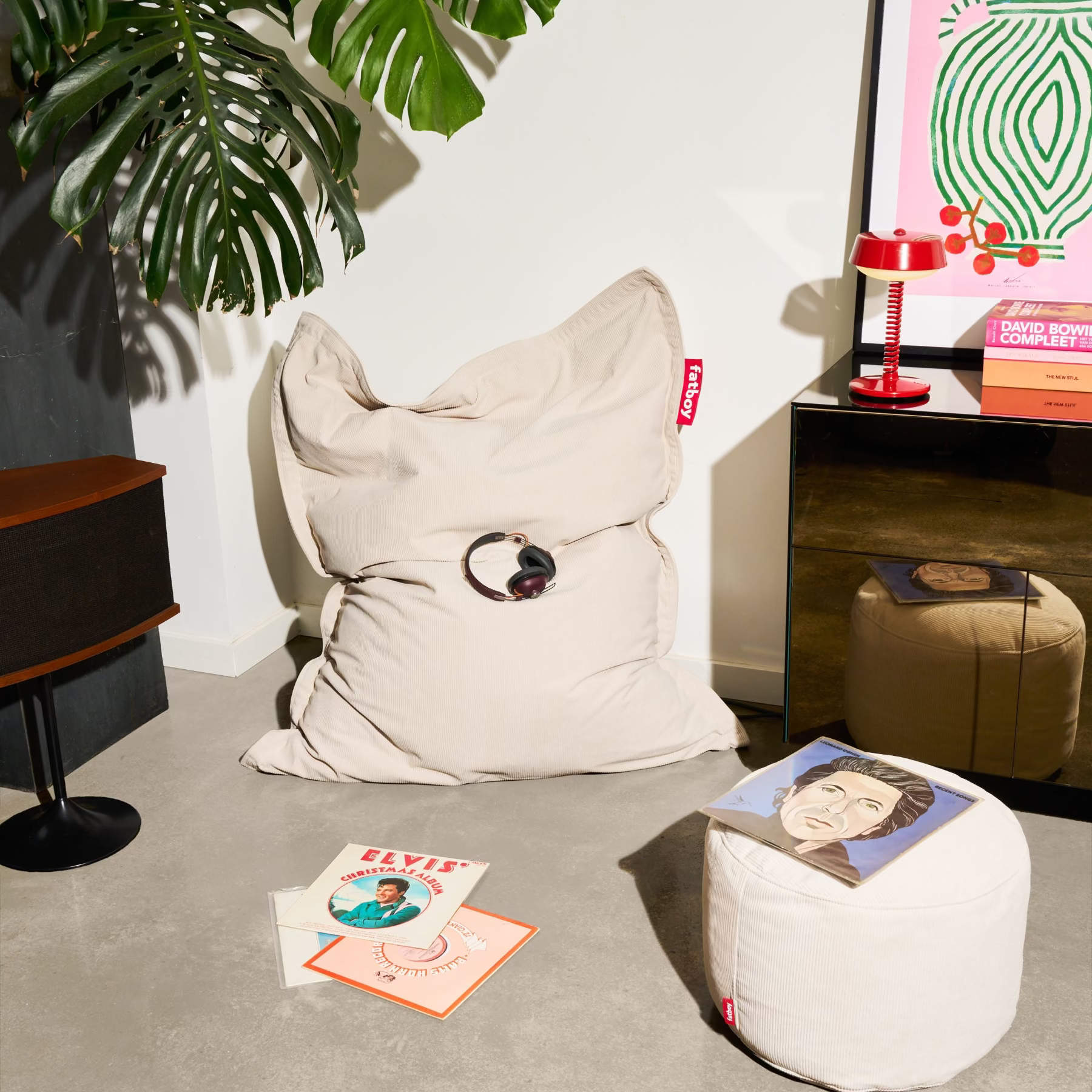 Original Slim Recycled Cord Bean Bag Chair