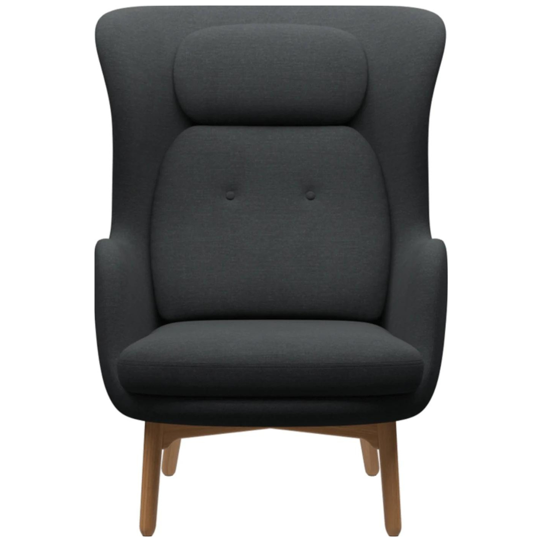 Ro Lounge Chair - Oak Base