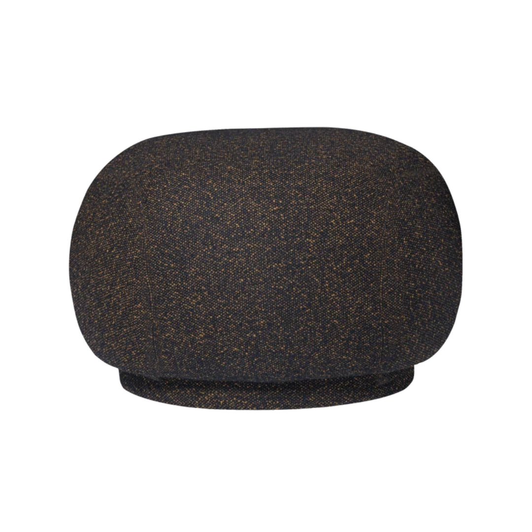 Ferm Living Rico Pouf - Vanir - Black/Honey - Batten Home