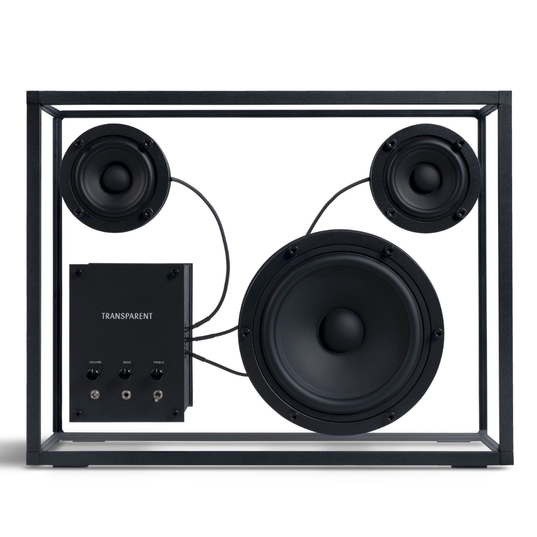 Transparent | Transparent Speaker - Black
