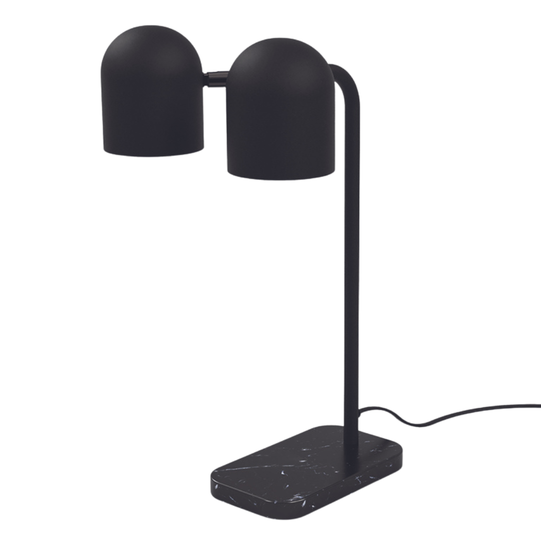 Tandem Table Lamp Black - Gus Modern at Batten Home