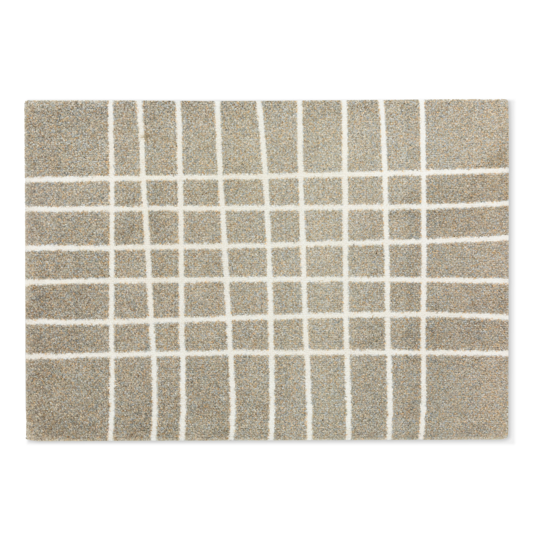Hand Floor Mat - Travertine