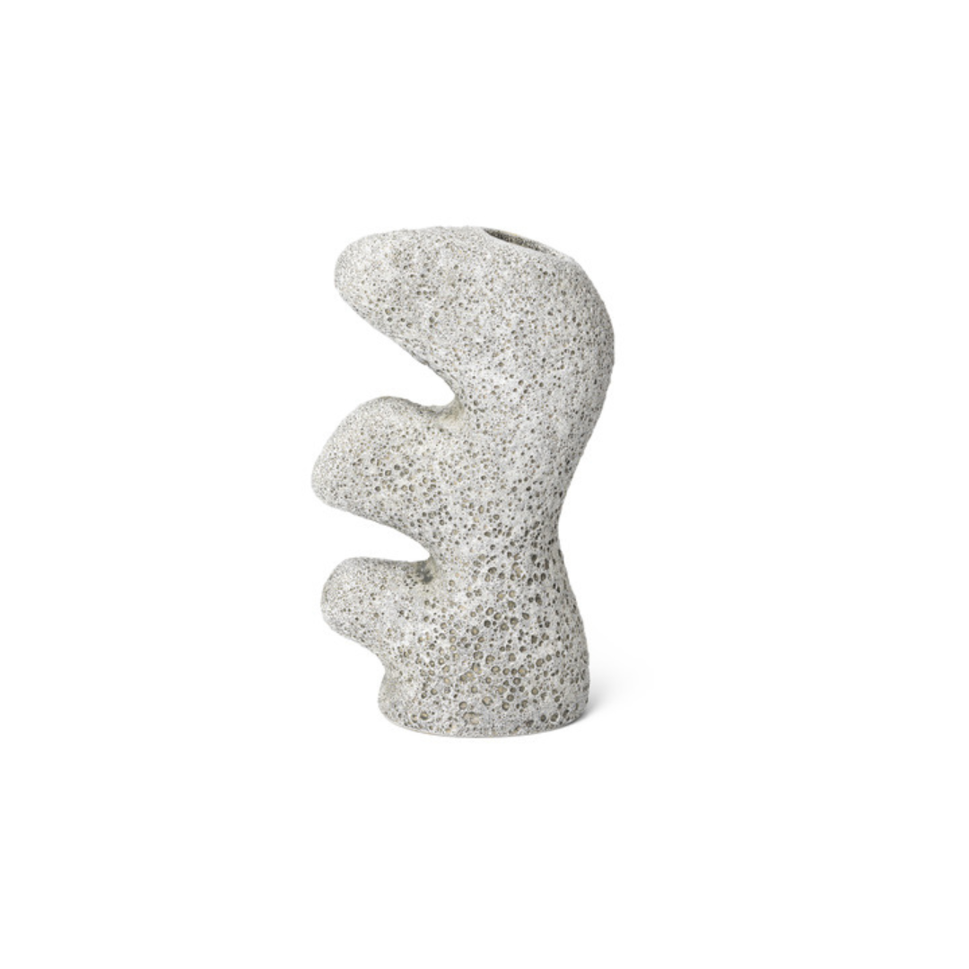 Yara Vase - Small - Grey Pumice