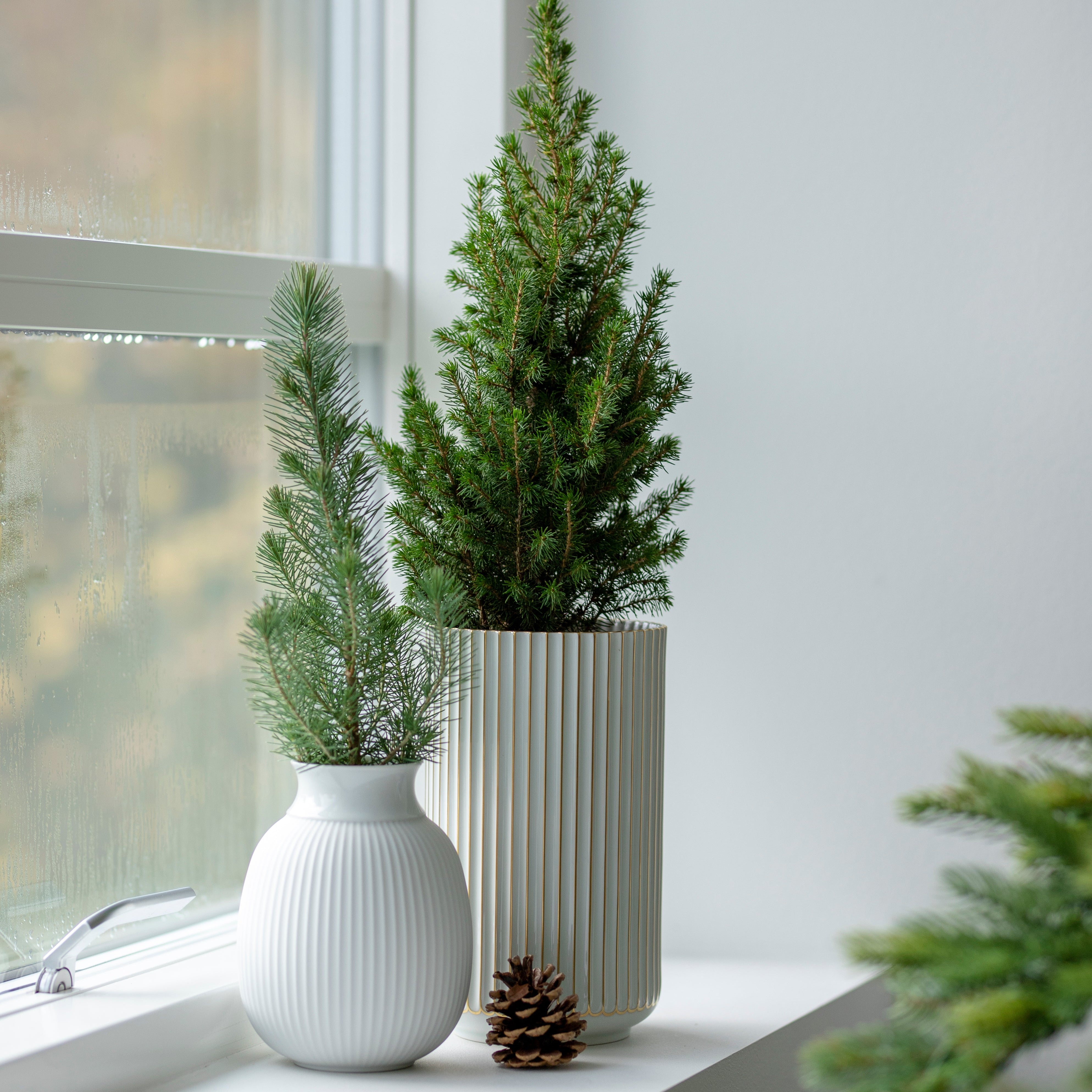 Lyngby Porcelain Vase 20.5 White