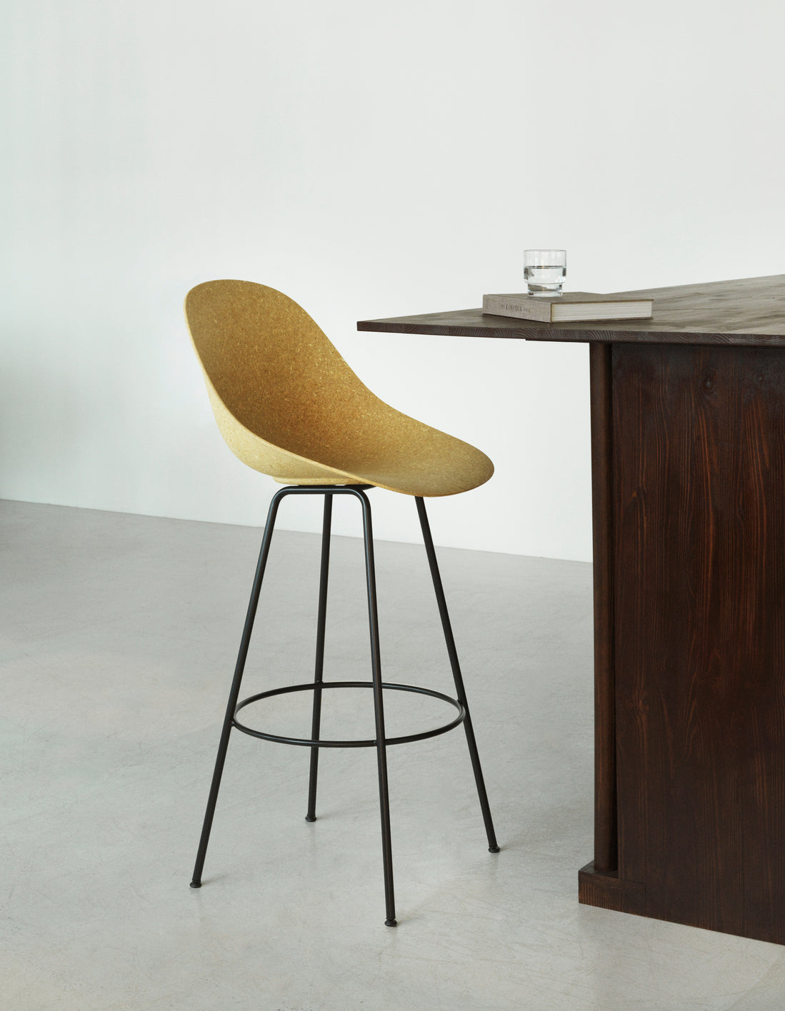 Mat Bar Chair - Steel
