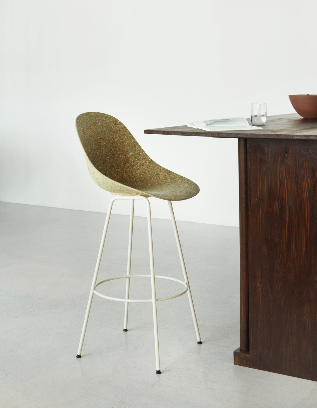 Mat Bar Chair - Steel